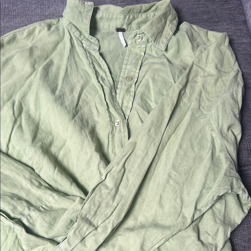 Long sleeve Green Shirt